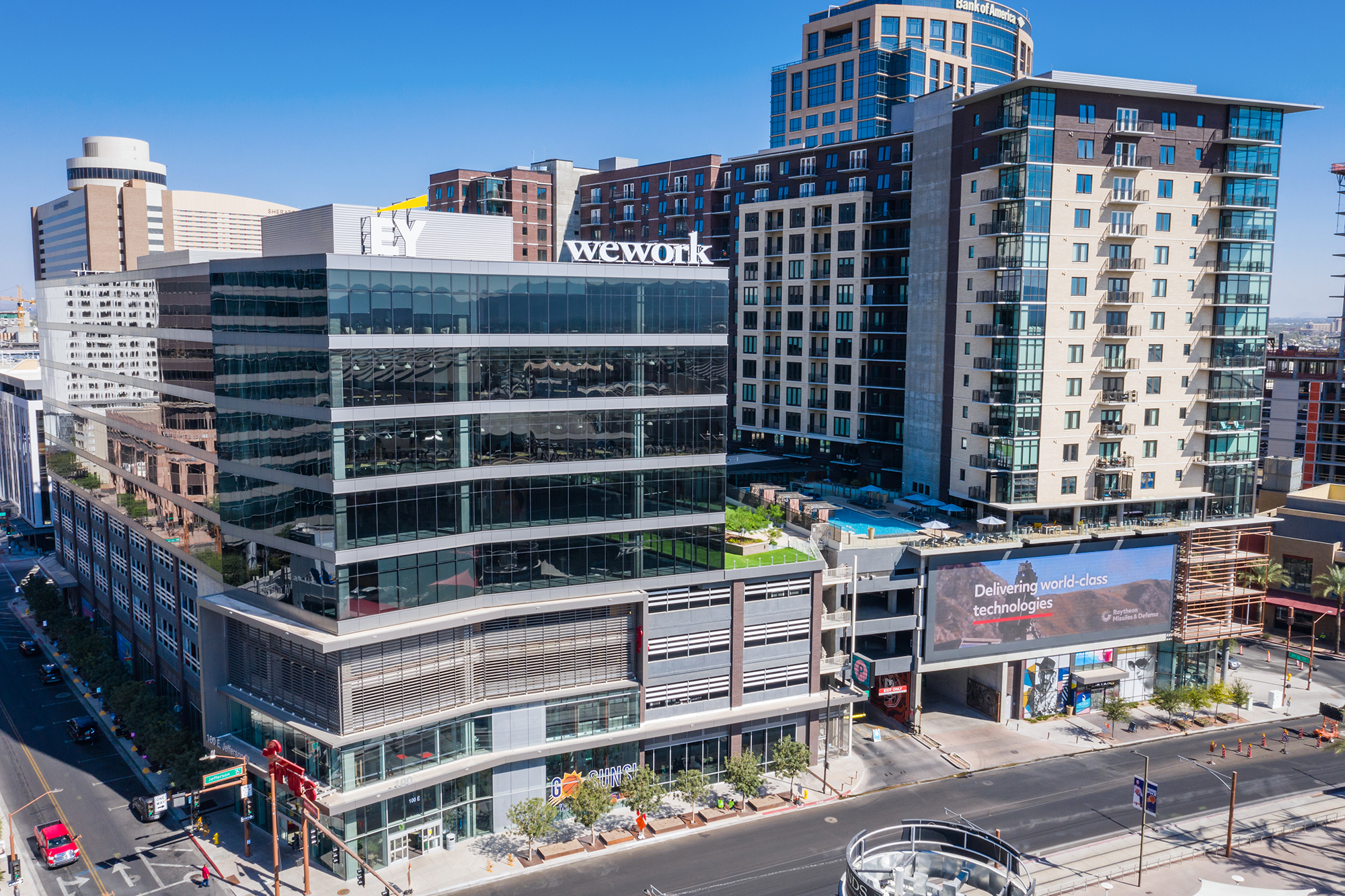 Downtown Phoenix Commercial Drone Photographer