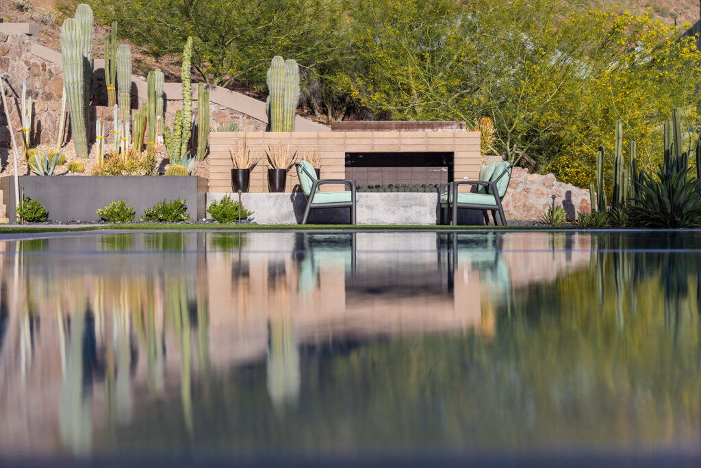 Landscape design and pool photographer