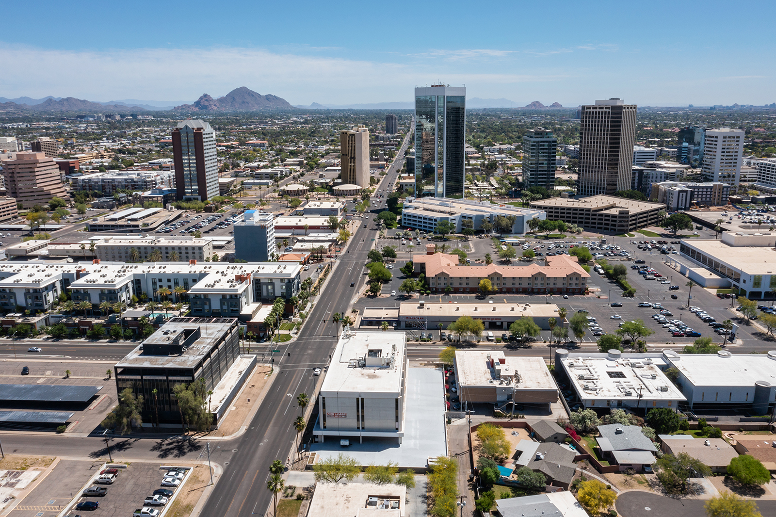 Downtown Phoenix Office Building Photography