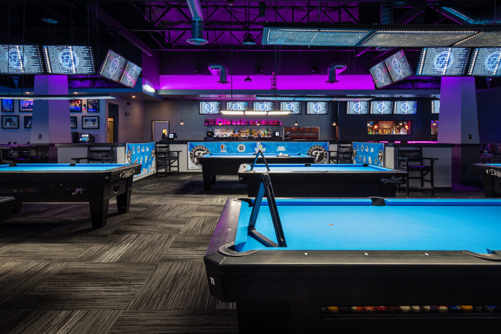 Tempe, Arizona luxury pool hall magazine architectural photography