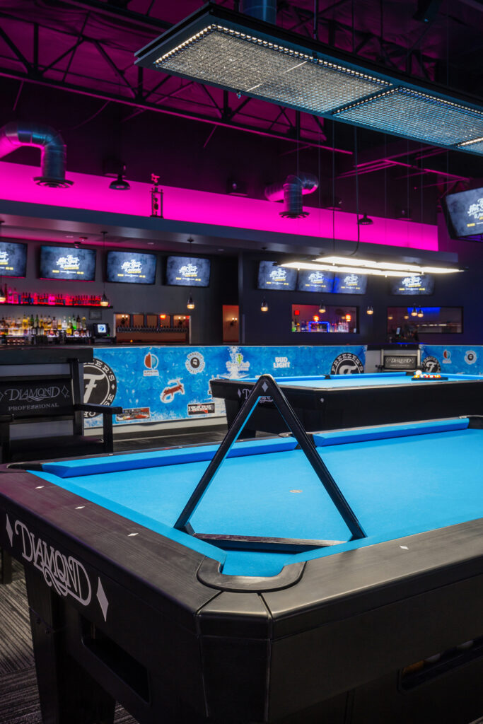 Tempe, Arizona luxury pool hall magazine architectural photography