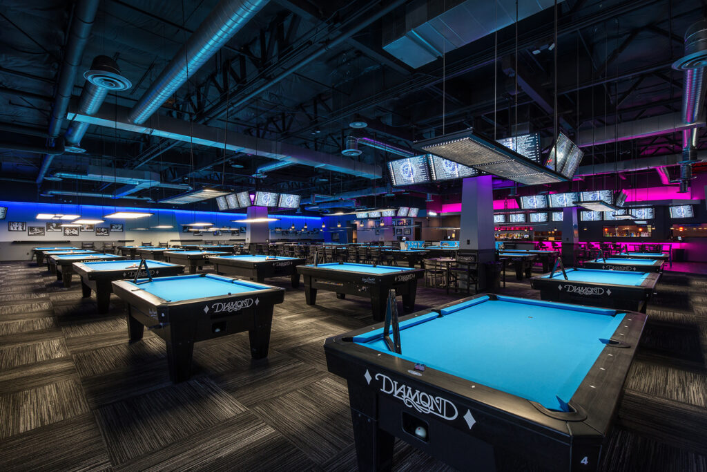 Tempe, Arizona luxury pool hall magazine architectural photography